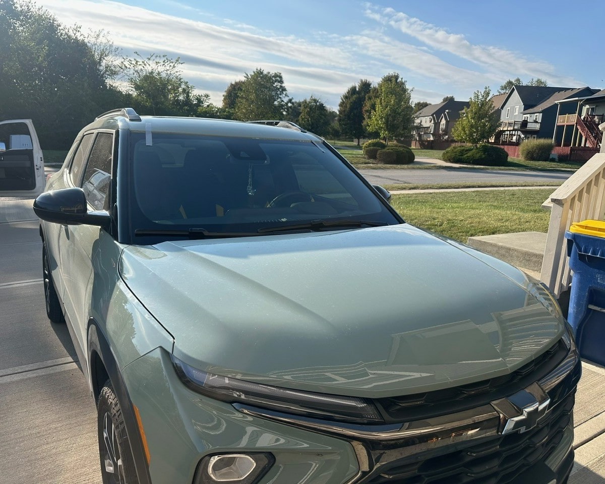 Windshield replacement completed by Vtrum AutoGlass in Kansas City