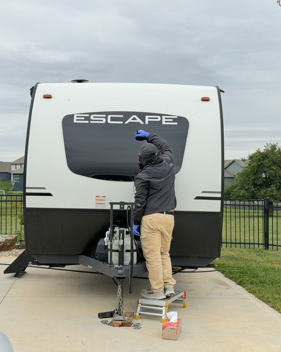 Completed same-day auto glass job